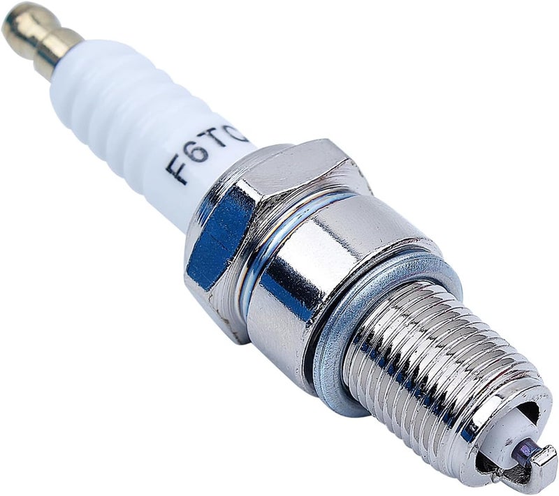 Adefol F6TC Spark Plug for NGK BP6ES and for Champion N9YC, Spark Plugs Fit for GX160 GCV160 GX100 GX120 GX200 GX240 GX270 GX340 GX390 Series Lawnmower Engine Sparkplug - Image 1